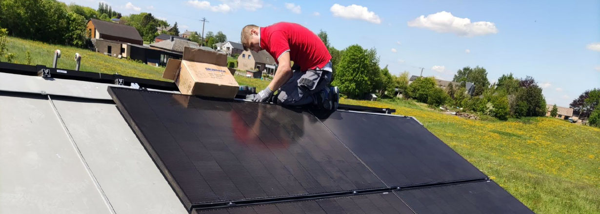 installation photovoltaique dans la region de liege