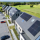 panneaux solaires JNL 430 sur plusieurs maisons à Clermont-sous-Huy