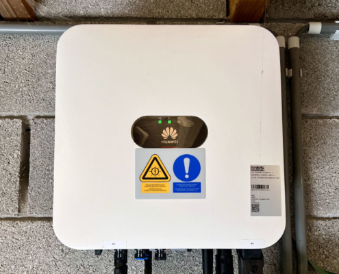 onduleur Huawei Sun2000 installé dans la région de Liège