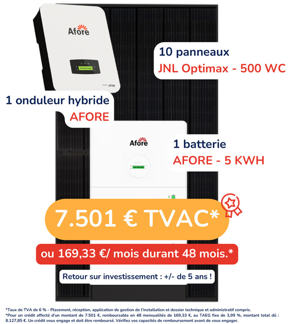promo panneaux photovoltaiques
