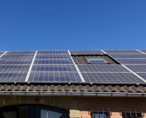 anciens panneaux photovoltaïques