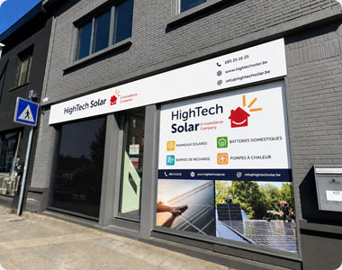 showroom High Tech Solar à Waterloo